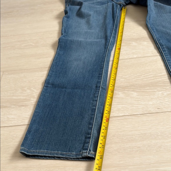 Levi's Blue Mid Rise Slim Jeans - Picture 10 of 10